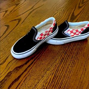 VANS checked slip-o s